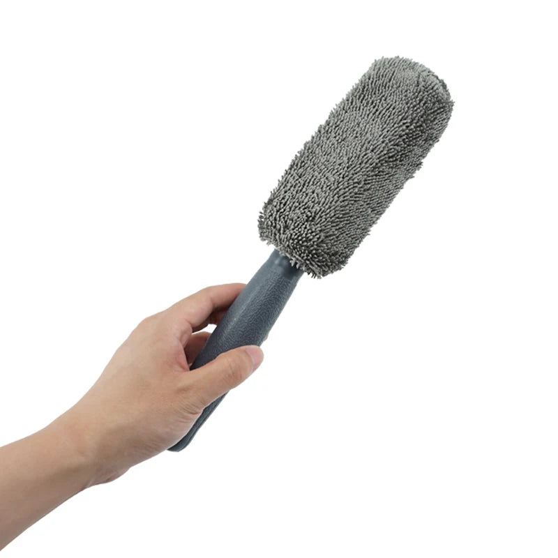 Tragbare Mikrofaser-Felgenbürste – Reifen- & Radreinigungstool