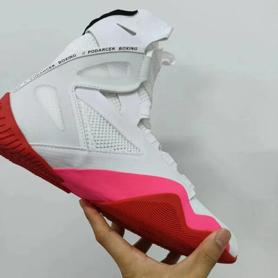 High-Top Ringerschuhe – Rutschfest, Atmungsaktiv & Komfortabel – Herren Sanda & Boxschuhe