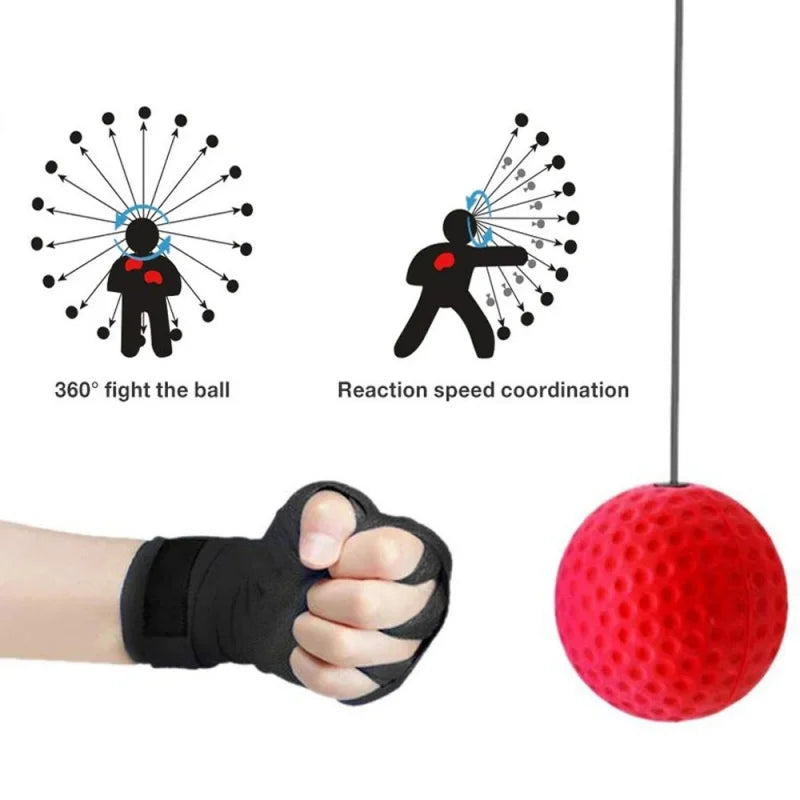 Boxing Speedball Kopfmontage – Punchball für MMA, Sanda, Reaktionstraining und Fitness