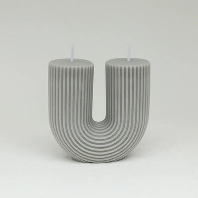 U-förmige Duftkerzen Geometrisch Regenbogenbrücke Raumdekoration Aromakerzen Home Decor Velas
