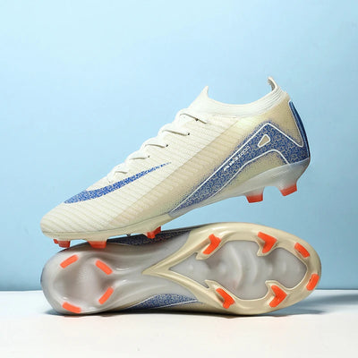 T12FG Herren Fußballschuhe Ultralight Turf Fußballstiefel für Kinder Sneaker TF/FG Trainingsfußballschuhe Größe 35-46