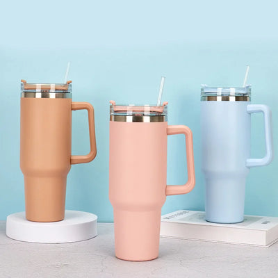 1PC Bingba Becher, Tragbarer Henkelbecher, 1,5 Liter Füllmenge