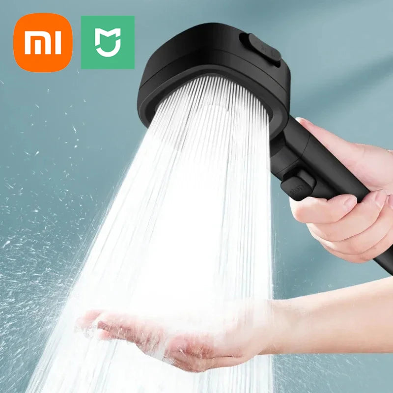 Xiaomi Mijia Hochdruck Duschkopf 3 Modi Wassersparend Verstellbarer Wasser Massage Sprüher