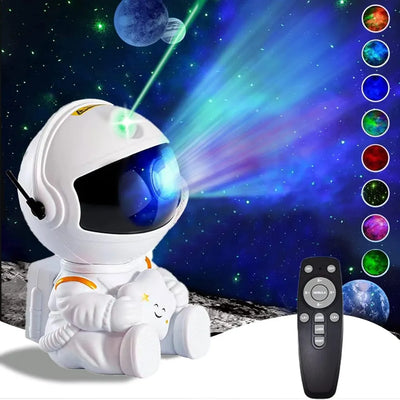 Astronaut Galaxy Projektor: Entdecken Sie 26 faszinierende Lichtmodi