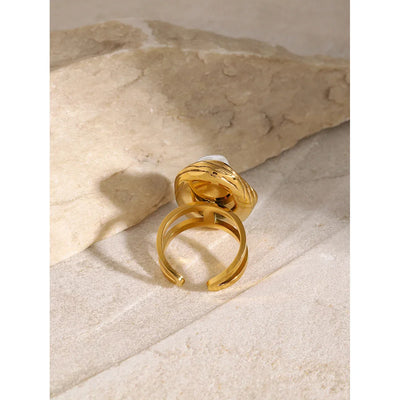 Goldene Statement-Ringe – Vielfalt in Design und Eleganz