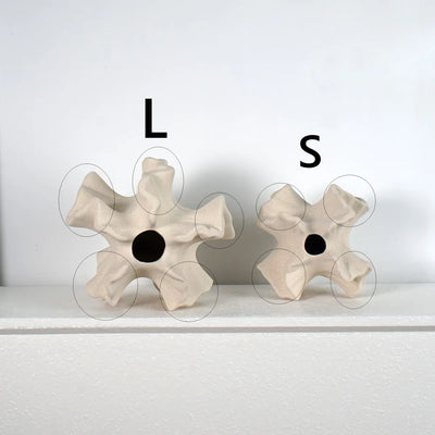 CAPIRON Ceramic Coral Vase Nordic Art Beige Matte Container für Blumen Pampasgras Wohnzimmer Tischdekoration