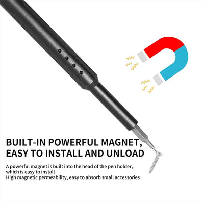Präzisions-Schraubenzieher Set 8-in-1 für Handy, Uhr, Laptop – Magnetische Torx, Hex, Phillips Bits