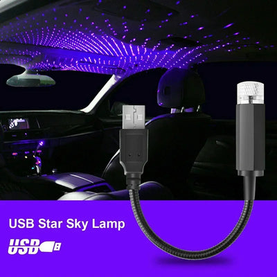 LED Sternenhimmel USB-Projektor – Auto- & Heimdekoration