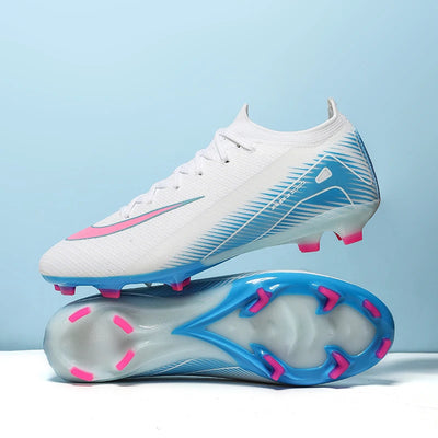 T12FG Herren Fußballschuhe Ultralight Turf Fußballstiefel für Kinder Sneaker TF/FG Trainingsfußballschuhe Größe 35-46