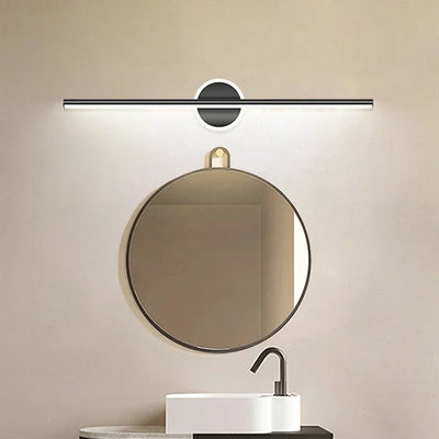 Moderne LED-Wandleuchte Schwarz Gold Spiegellicht Badezimmer Dresser Leuchte