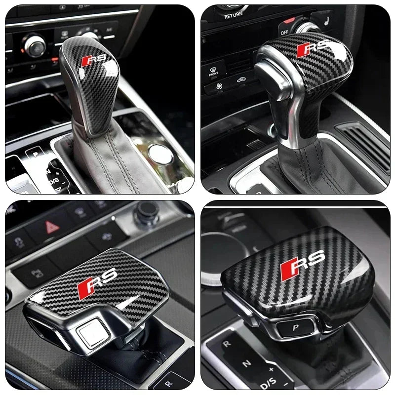 Schaltknauf-Abdeckung für Audi RS & Modelle – Stylischer Getriebegriffschutz