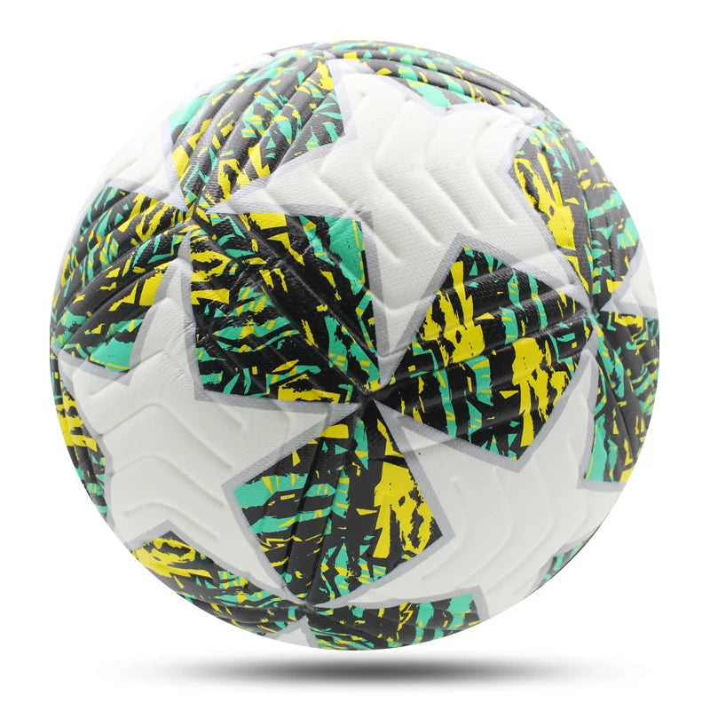 Hochwertiger Fußball: Offizielle Größe 4/5, Nahtloses PU-Material für Training & Spiele