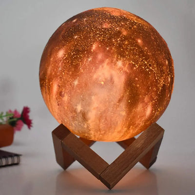 Mond Lampe mit Fernbedienung