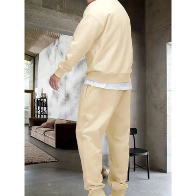 2024 Mode Herren Sportanzug – Langarm Freizeit-Set für Herbst/Winter mit Jogginghose