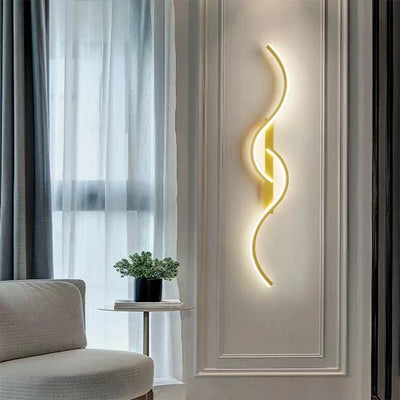 Moderne LED-Wandleuchte Minimalistisch – Schlafzimmer, Wohnzimmer & Innenbeleuchtung