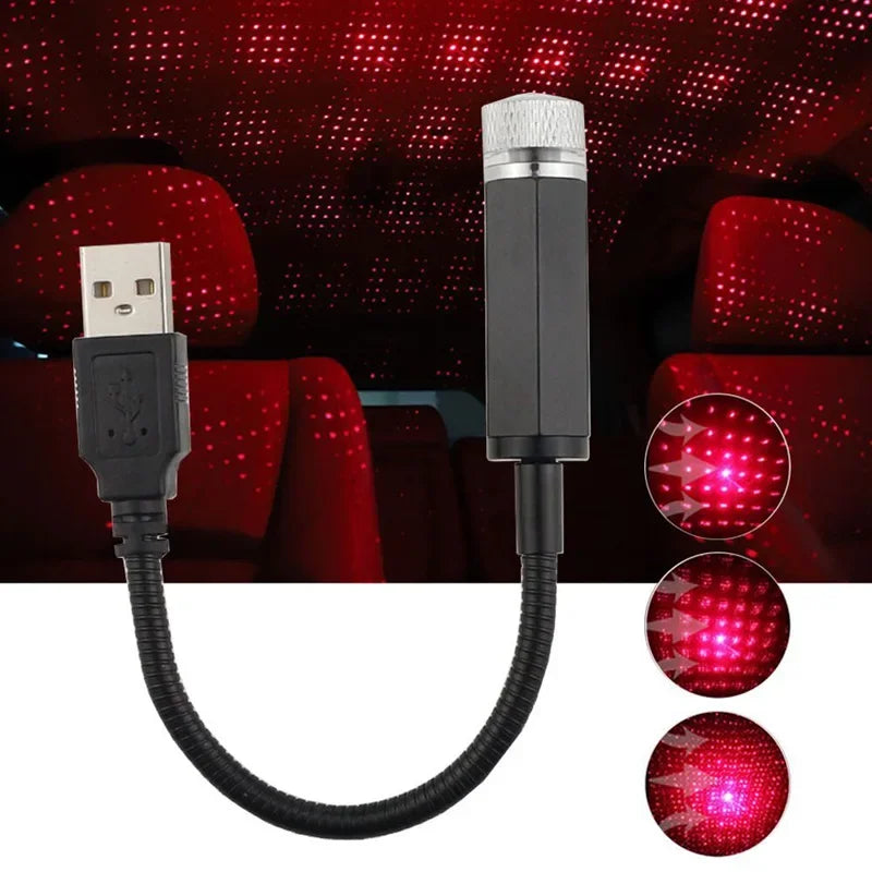 LED Sternenhimmel USB-Projektor – Auto- & Heimdekoration