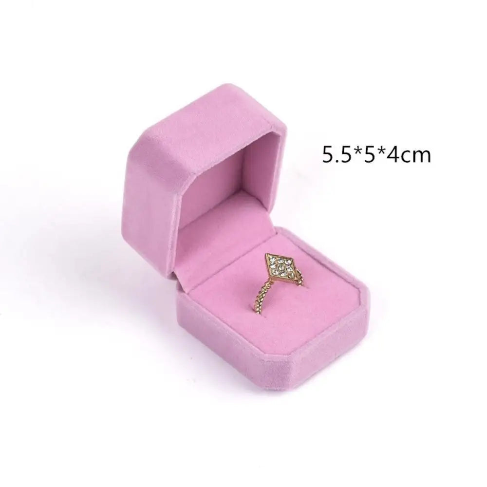 Luxuriöse Samt Schmuckbox: Organizer für Halsketten, Ringe, Armbänder & Ohrringe