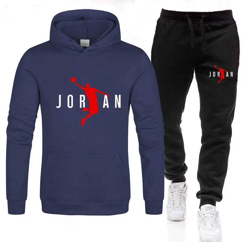 Herren Jogginganzug Herbst/Winter – Hoodie & Sweatpants Set