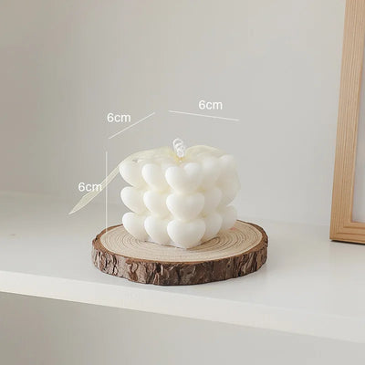 Nordic Cube Duftkerze – Kreative Geschenkidee für Weihnachten, Hochzeit, Party & Deko
