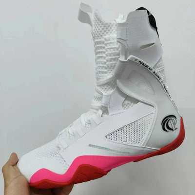 High-Top Ringerschuhe – Rutschfest, Atmungsaktiv & Komfortabel – Herren Sanda & Boxschuhe