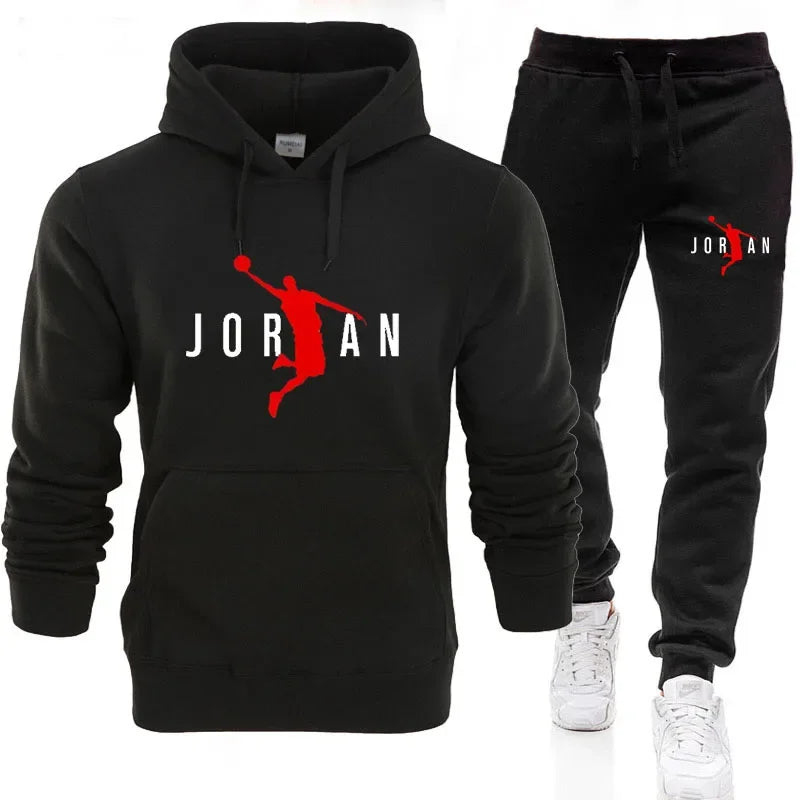 Herren Jogginganzug Herbst/Winter – Hoodie & Sweatpants Set