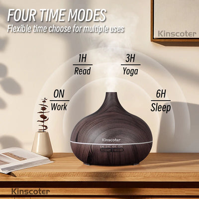 500ml Aroma Diffuser mit Fernbedienung & LED-Farblicht