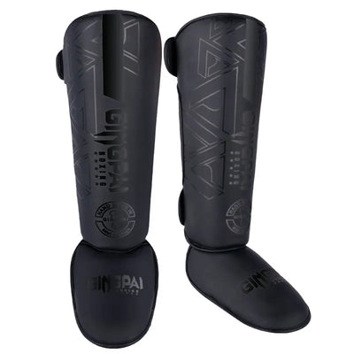 Hochwertige PU-Leder Schienbeinschoner: Ankle Support für MMA & Muay Thai Training