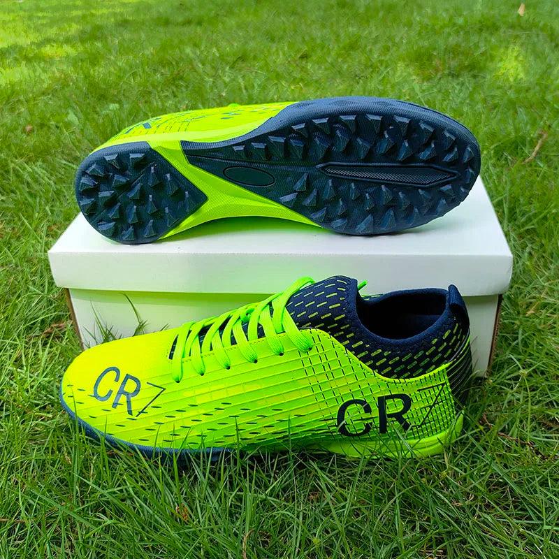 2023 Grüne Fußball-Sneakers für Kinder – Futsal Schuhe für Training und Indoor Fußball