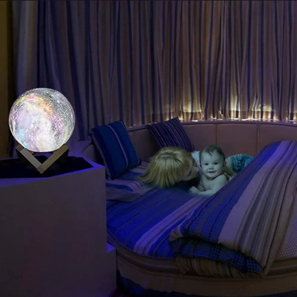 Mond Lampe mit Fernbedienung
