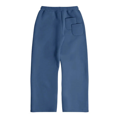 Einfarbiges Paar Kapuzen-Sweatshirt & Sweatpants-Set, lässiger Herbst Jogginganzug
