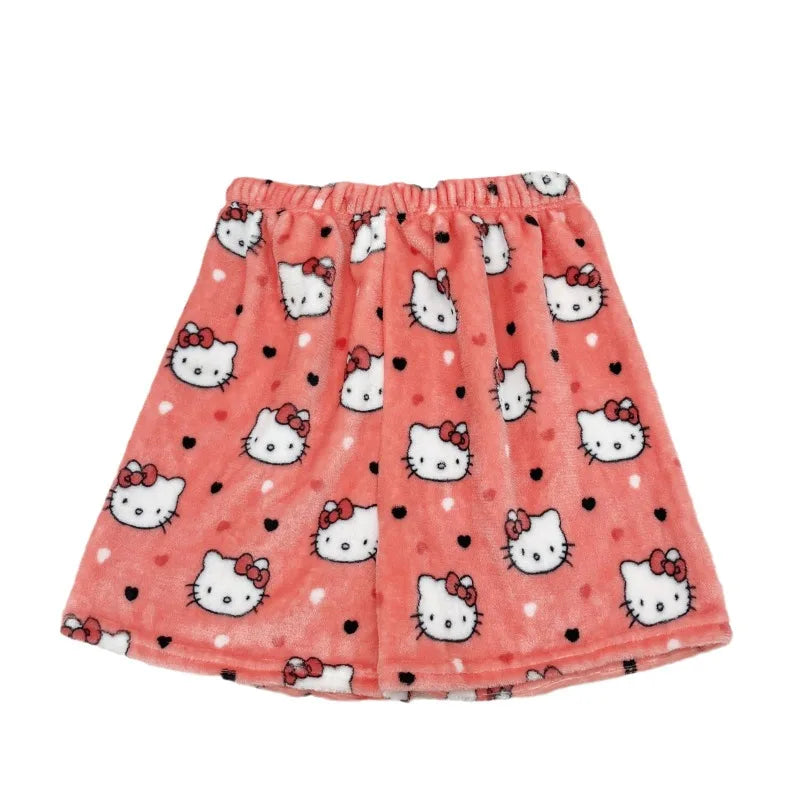 Hello Kitty Kawaii Shorts – Weiche Sommer-Pyjama-Hose für Damen