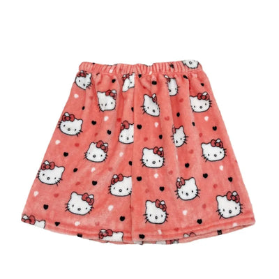 Hello Kitty Kawaii Shorts – Weiche Sommer-Pyjama-Hose für Damen