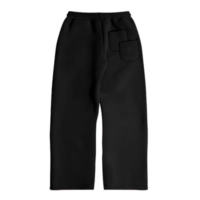 Einfarbiges Paar Kapuzen-Sweatshirt & Sweatpants-Set, lässiger Herbst Jogginganzug
