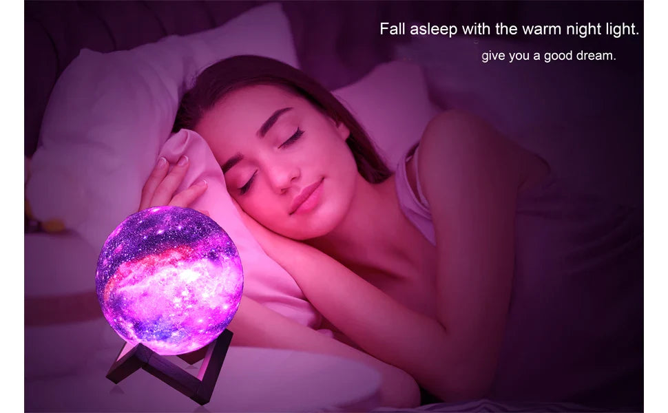 Mond Lampe mit Fernbedienung