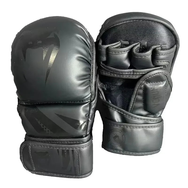 Professionelle MMA Boxhandschuhe – Halbfinger Sandsackhandschuhe für Karate & Muay Thai Training