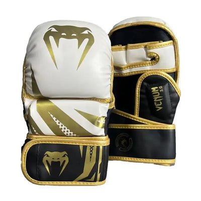 Professionelle MMA Boxhandschuhe – Halbfinger Sandsackhandschuhe für Karate & Muay Thai Training