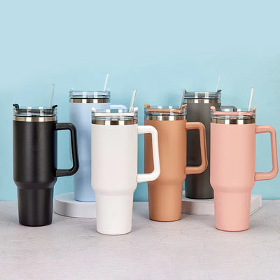 1PC Bingba Becher, Tragbarer Henkelbecher, 1,5 Liter Füllmenge