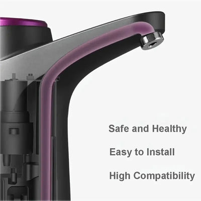 Tragbarer 5-Gallonen-Wasserspender mit USB-Ladeanschluss und elektrischer Pumpe
