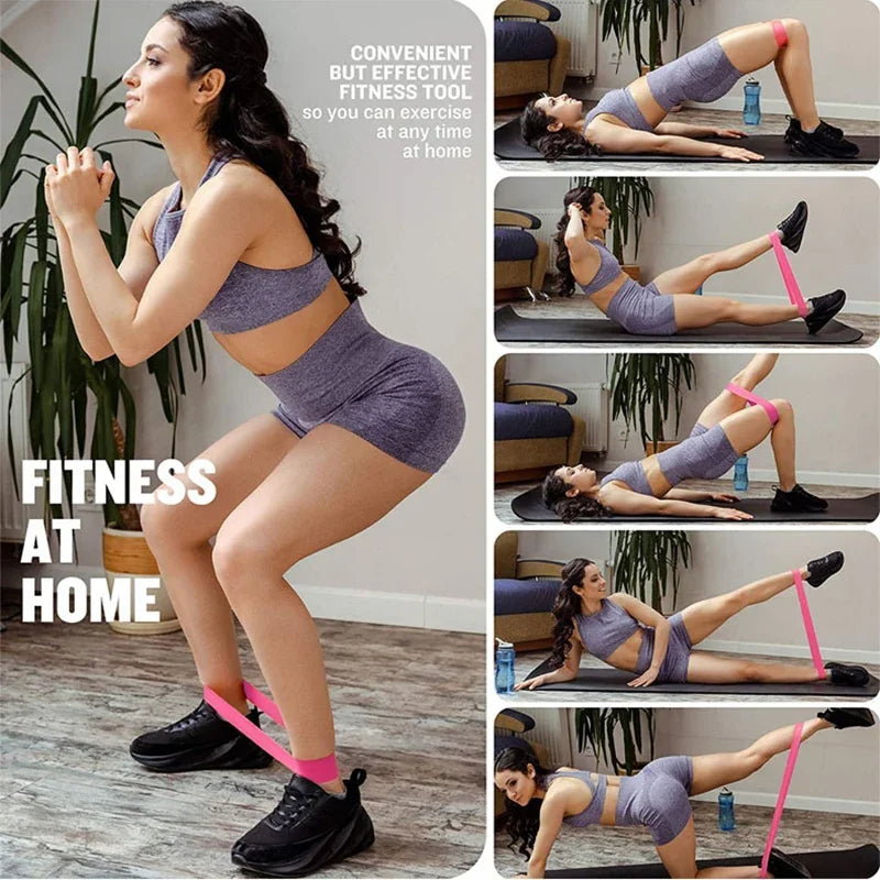 Fitness-Gummibänder für Gym & Zuhause – Yoga, Pilates, Widerstandstraining