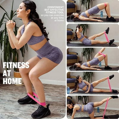 Fitness-Gummibänder für Gym & Zuhause – Yoga, Pilates, Widerstandstraining