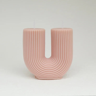U-förmige Duftkerzen Geometrisch Regenbogenbrücke Raumdekoration Aromakerzen Home Decor Velas