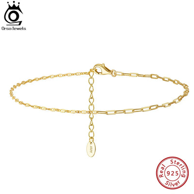 Elegante Silber-Fußkette für Damen – Perfekt für jeden Anlass
