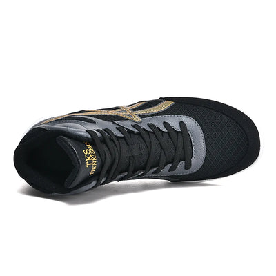 Herren Wrestling-Schuhe: Leichte, atmungsaktive Trainings- & Boxschuhe